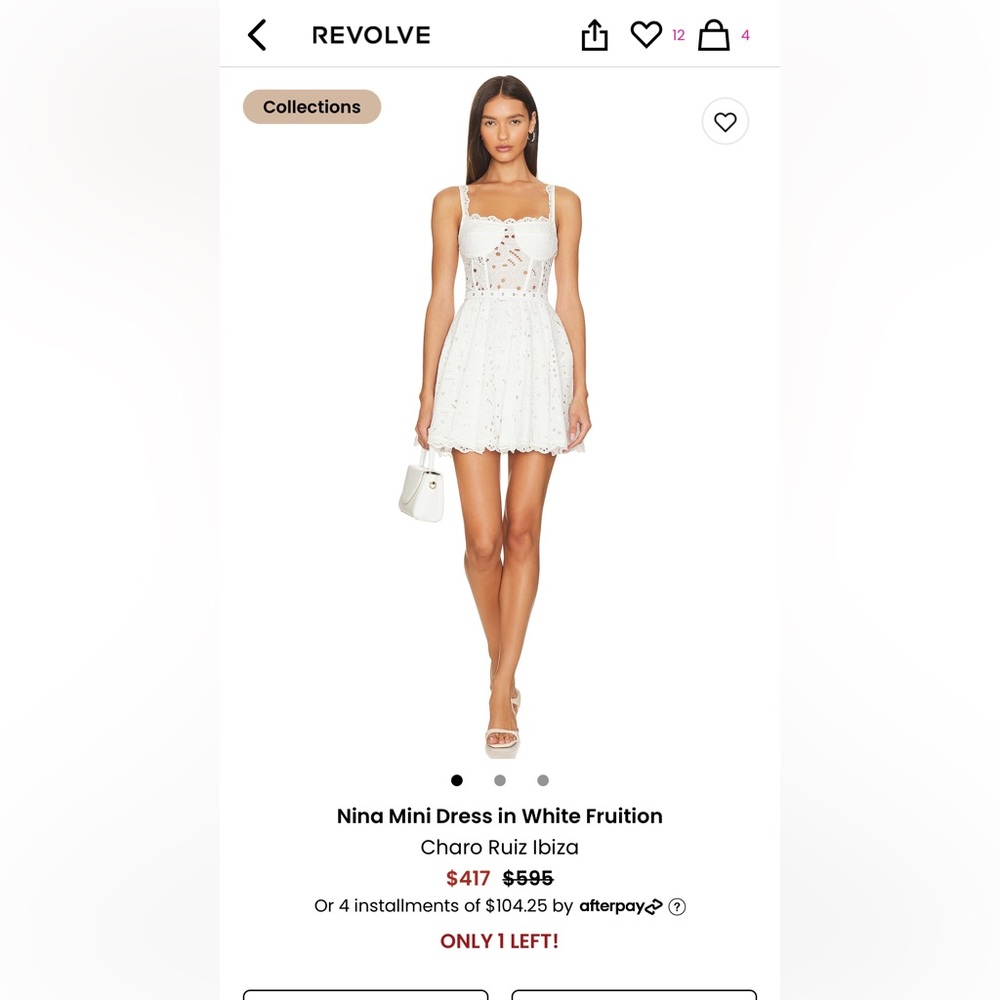 NWT Charo Ruiz  Nina Dress Size M